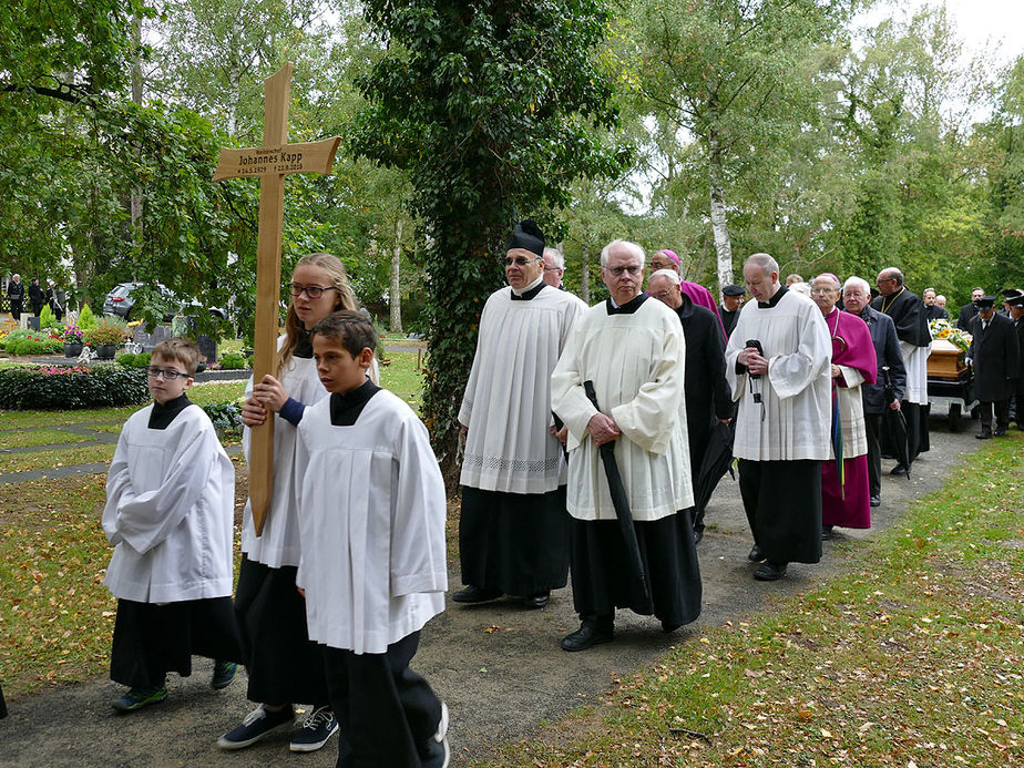 Pontifikalrequiem und Beisetzung von Weihbischof em. Johannes Kapp (Foto: Karl-Franz Thiede)